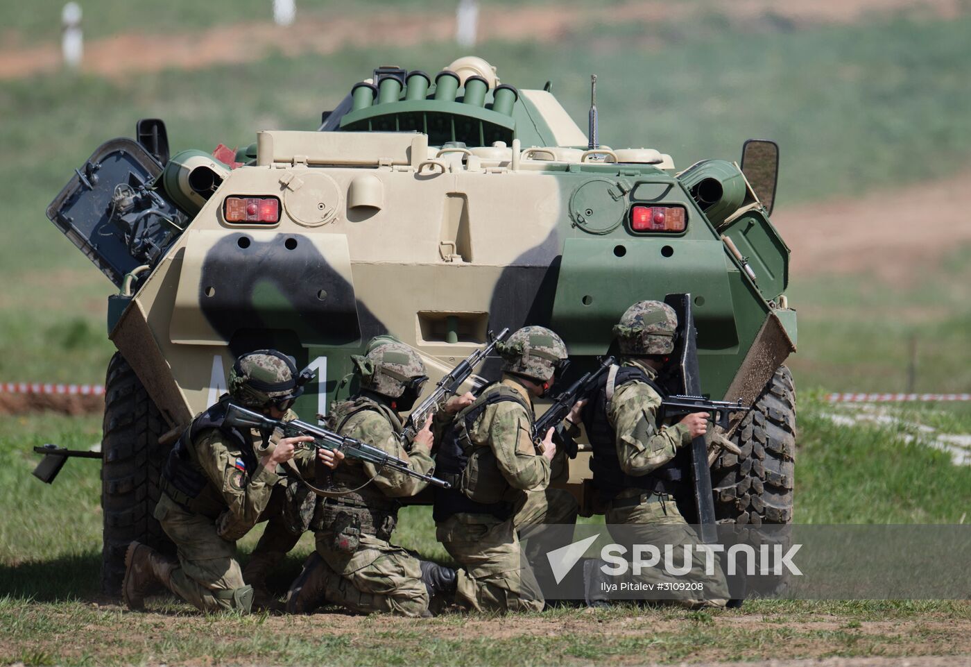 Preparations for exhibition "Day of Russian Law Enforcement Agencies Cutting-edge Technologies"