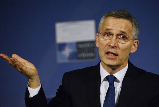 News conference by NATO Secretary General Jens Stoltenberg ahead of NATO summit