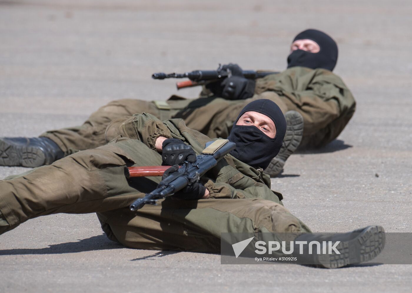 Preparations for exhibition "Day of Russian Law Enforcement Agencies Cutting-edge Technologies"