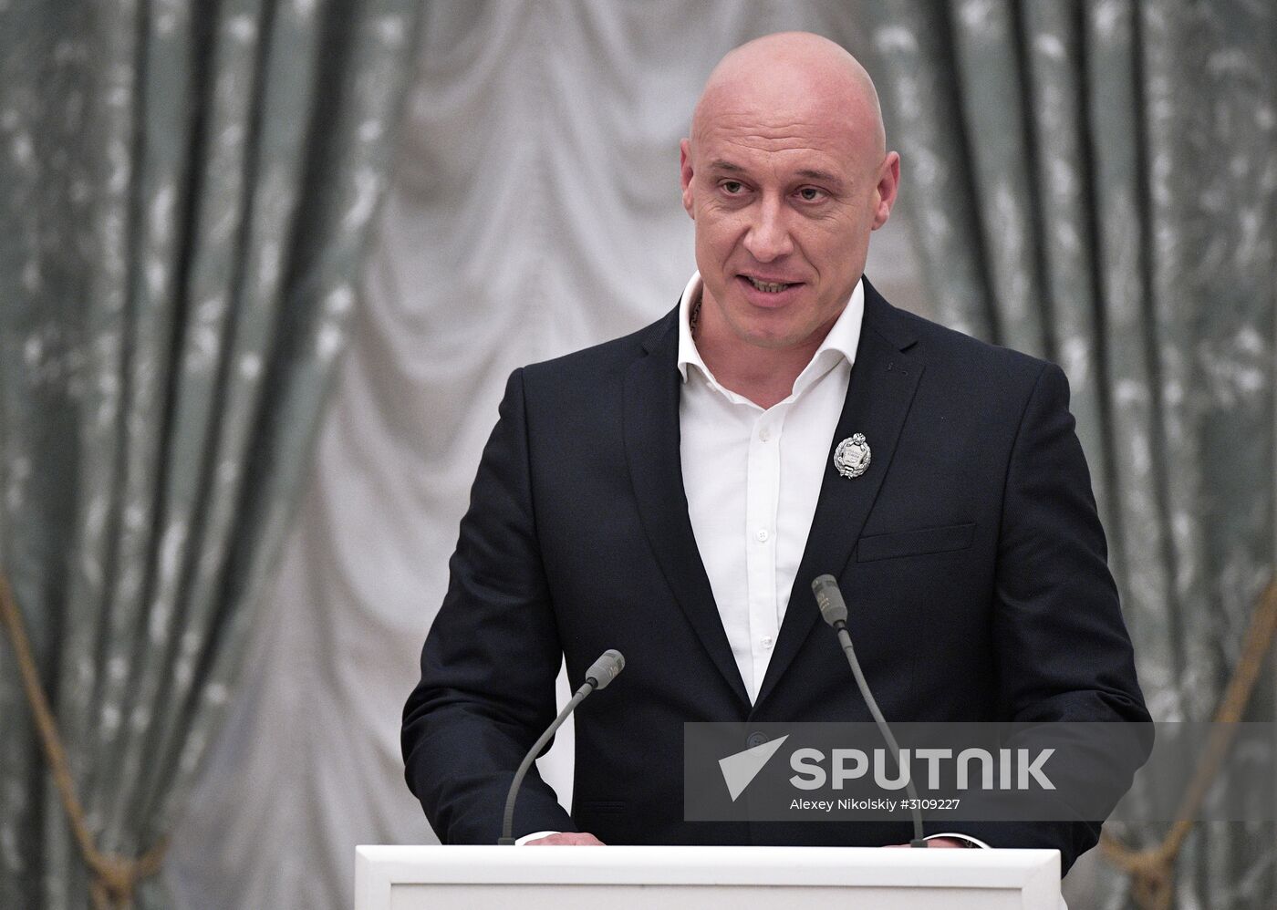 Ceremony to present state awards by Russian President Vladimir Putin in the Kremlin