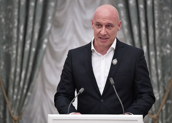 Ceremony to present state awards by Russian President Vladimir Putin in the Kremlin