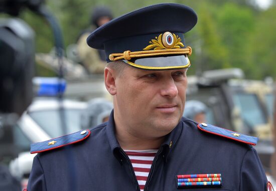 National Guard special task force drill in Krasnodar Territory