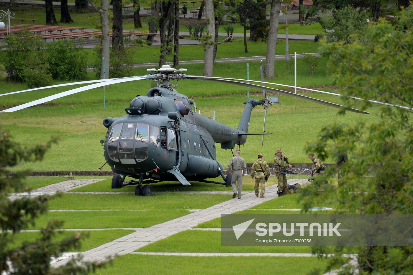 National Guard special task force drill in Krasnodar Territory