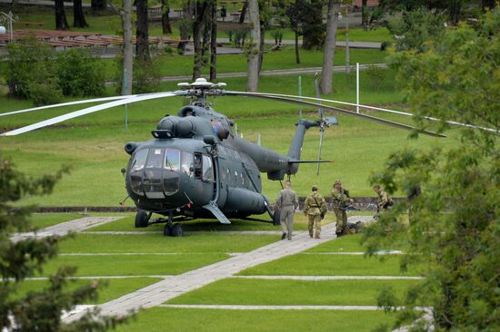 National Guard special task force drill in Krasnodar Territory
