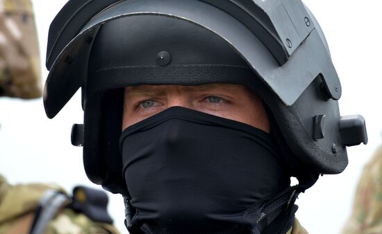 National Guard special task force drill in Krasnodar Territory