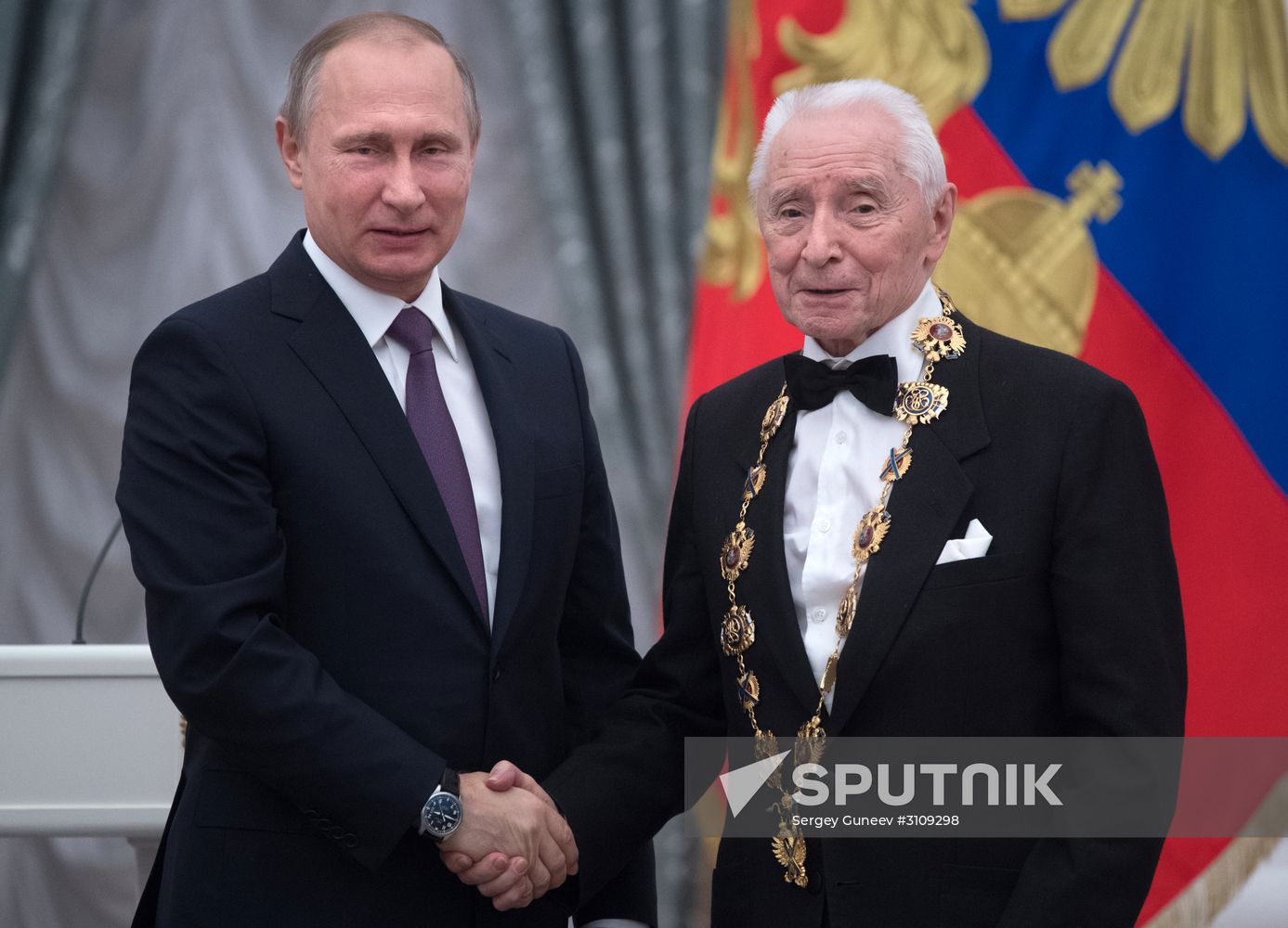 Ceremony to present state awards by Russian President Vladimir Putin in the Kremlin