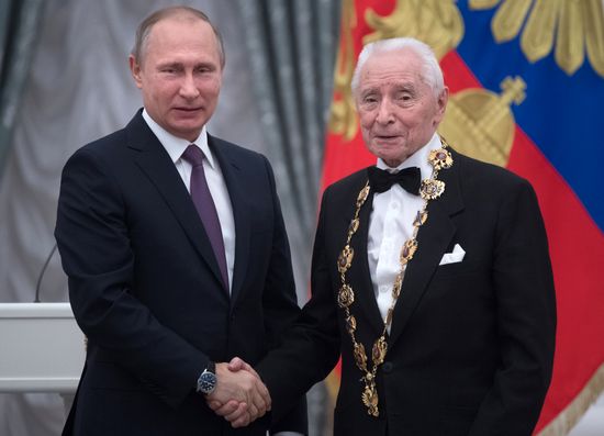 Ceremony to present state awards by Russian President Vladimir Putin in the Kremlin