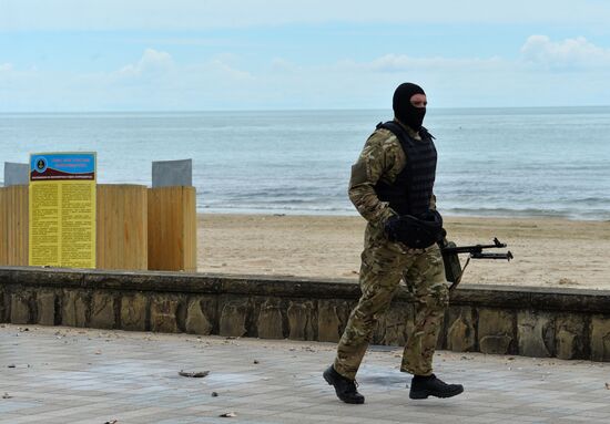 National Guard special task force drill in Krasnodar Territory