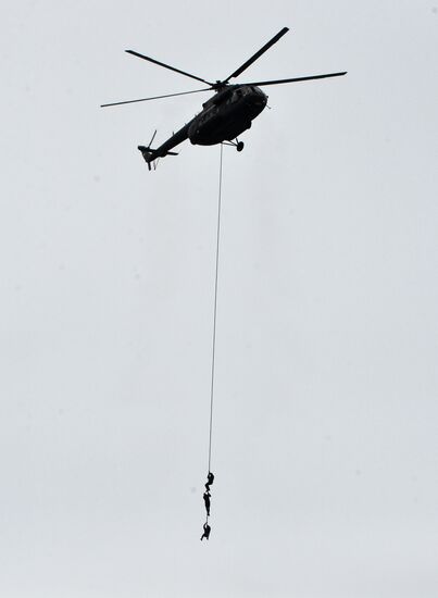 National Guard special task force drill in Krasnodar Territory