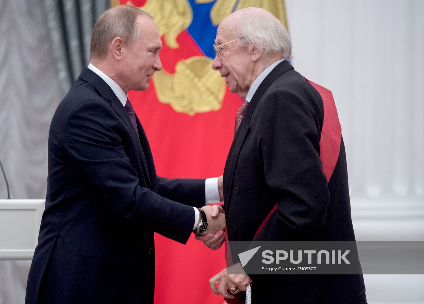 Ceremony to present state awards by Russian President Vladimir Putin in the Kremlin