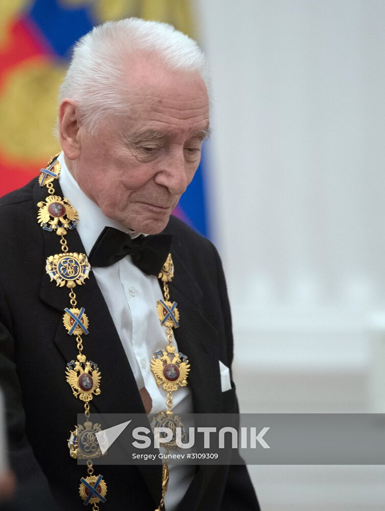 Ceremony to present state awards by Russian President Vladimir Putin in the Kremlin