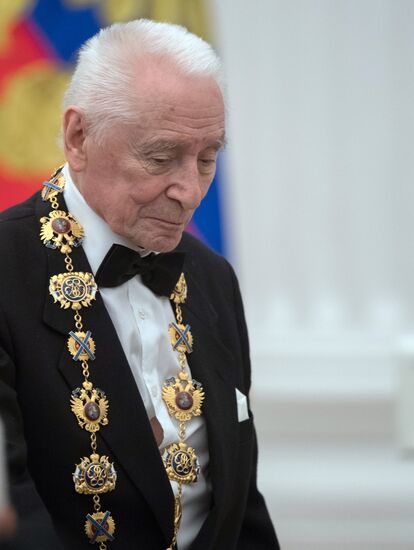 Ceremony to present state awards by Russian President Vladimir Putin in the Kremlin
