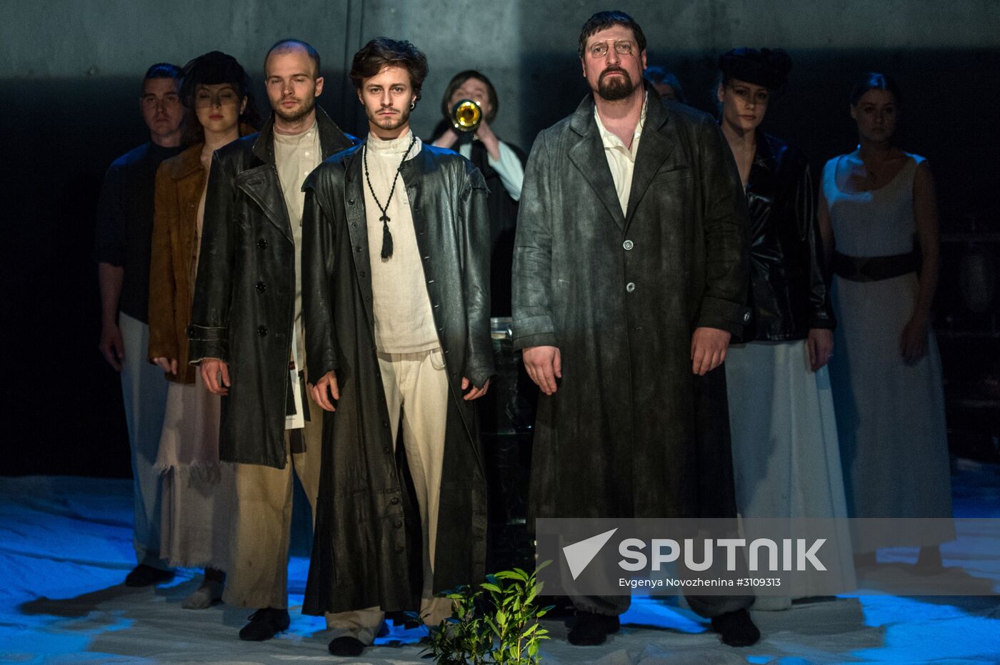 Dress rehearsal of "Scenes from the Times of Knights"
