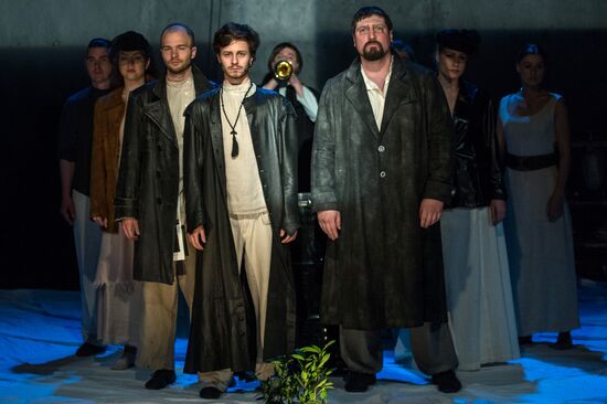 Dress rehearsal of "Scenes from the Times of Knights"