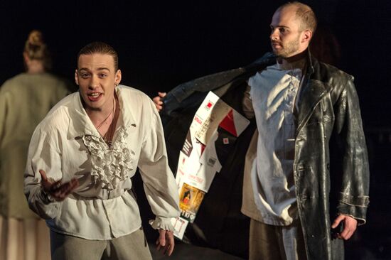 Dress rehearsal of "Scenes from the Times of Knights"