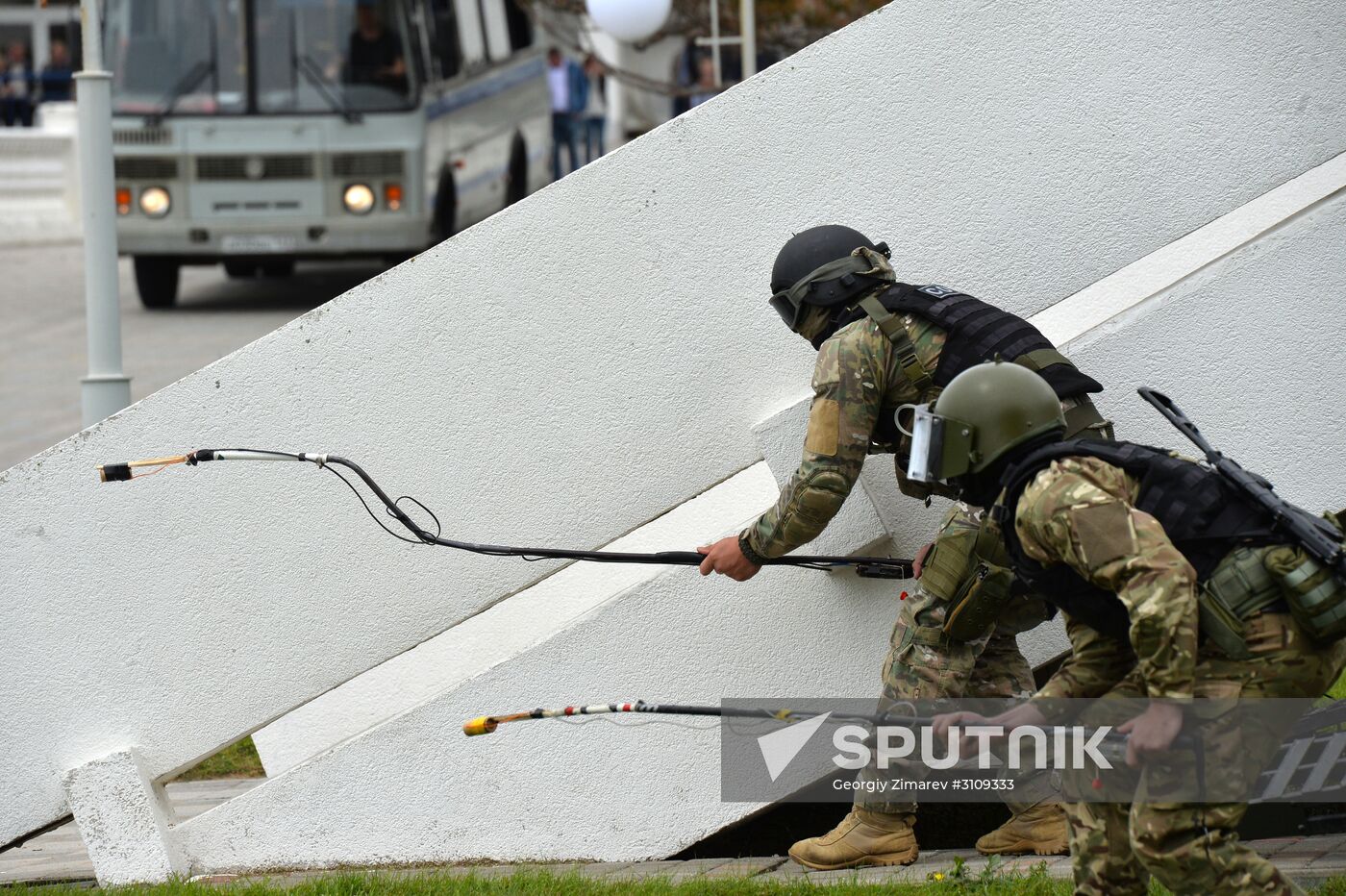 National Guard special task force drill in Krasnodar Territory