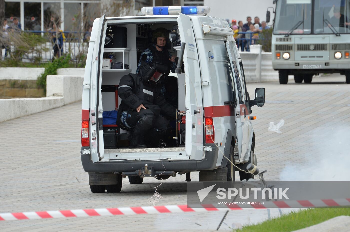 National Guard special task force drill in Krasnodar Territory