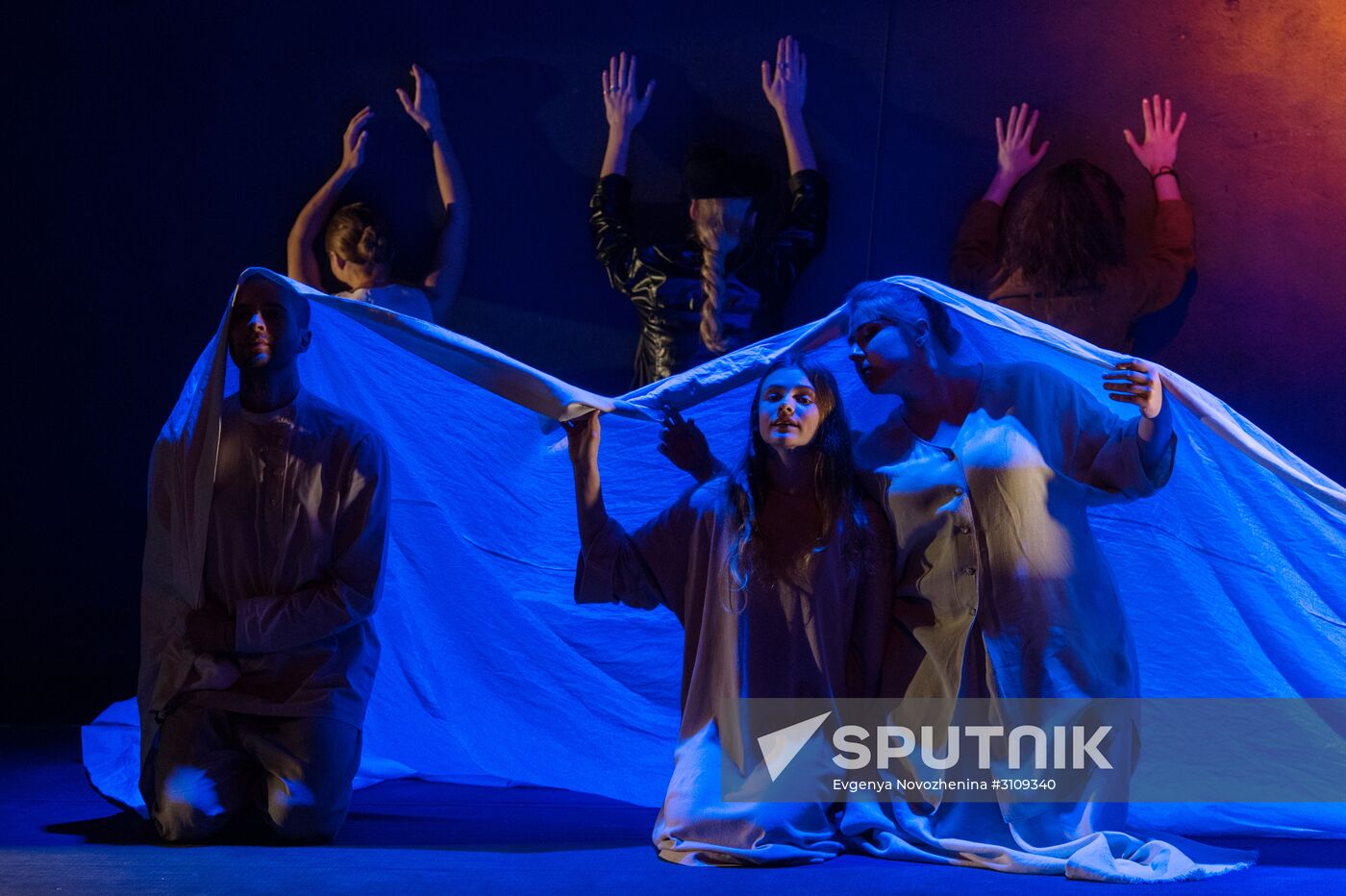 Dress rehearsal of "Scenes from the Times of Knights"