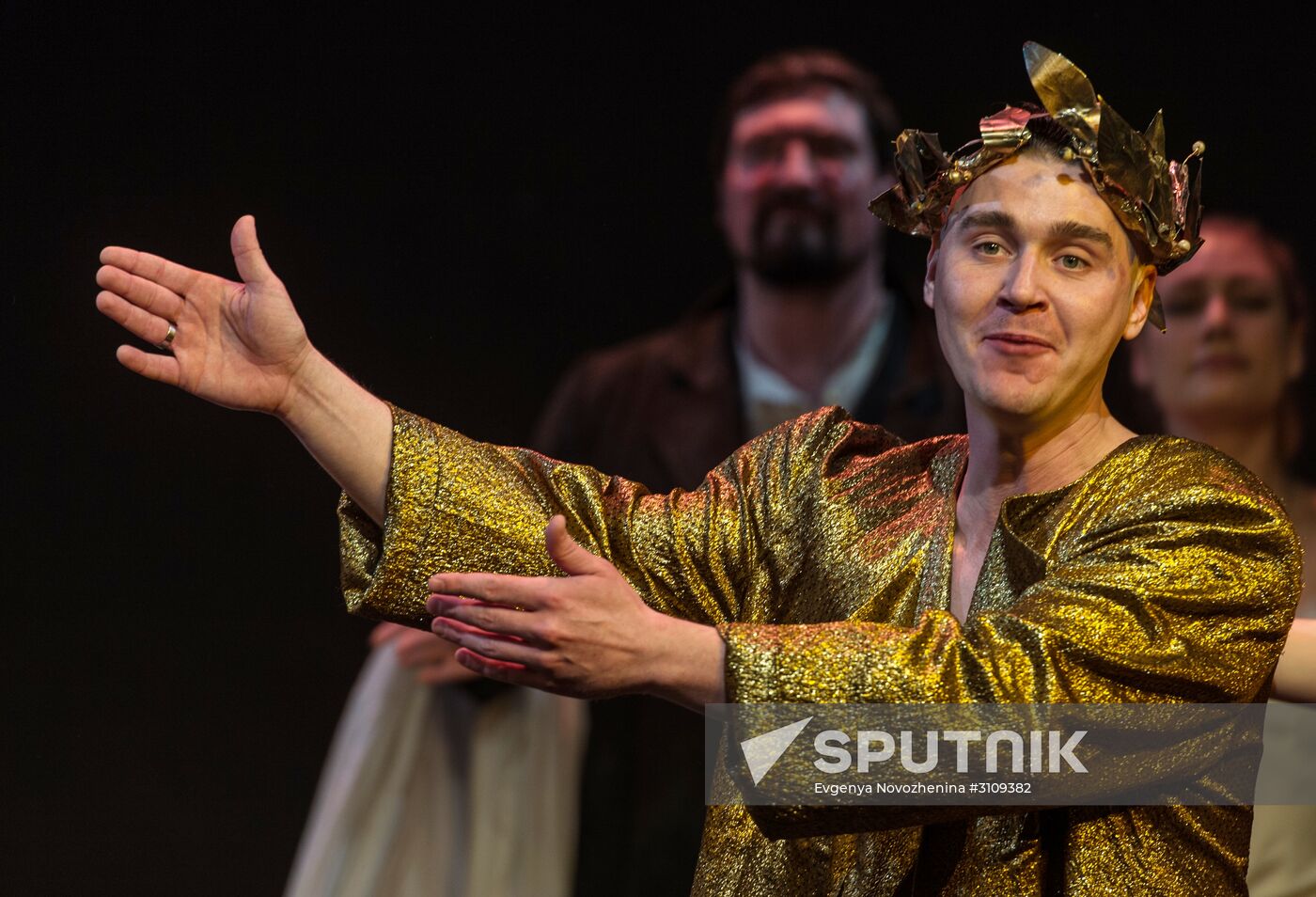 Dress rehearsal of "Scenes from the Times of Knights"