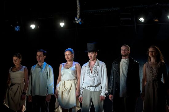 Dress rehearsal of "Scenes from the Times of Knights"