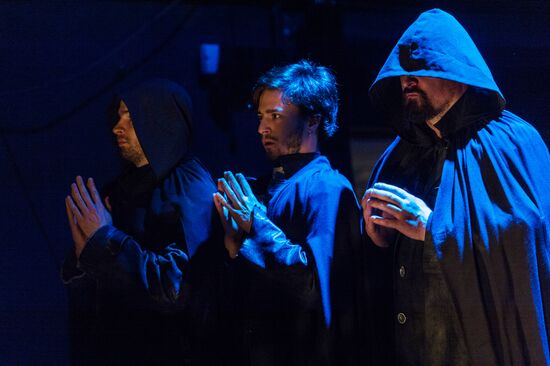 Dress rehearsal of "Scenes from the Times of Knights"