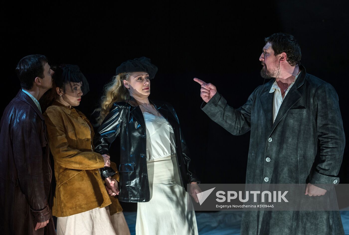 Dress rehearsal of "Scenes from the Times of Knights"