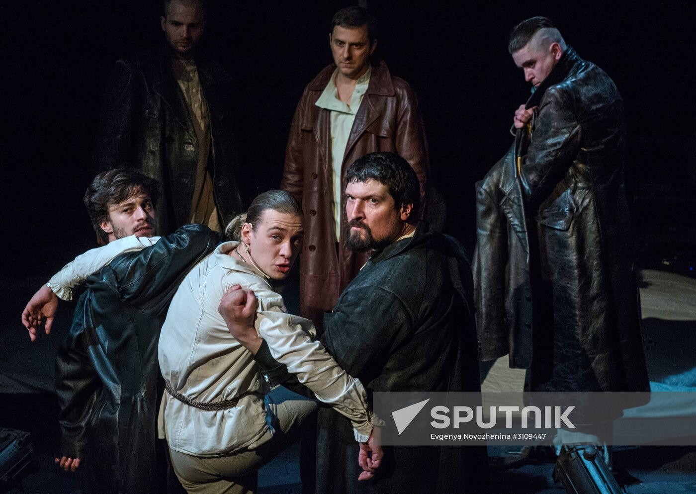 Dress rehearsal of "Scenes from the Times of Knights"