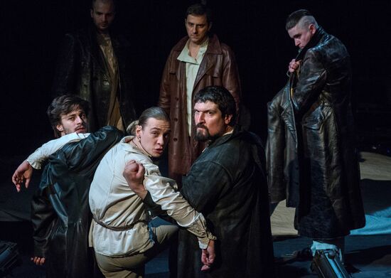 Dress rehearsal of "Scenes from the Times of Knights"