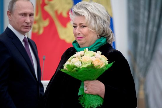 President Vladimir Putin presents state awards at Moscow Kremlin