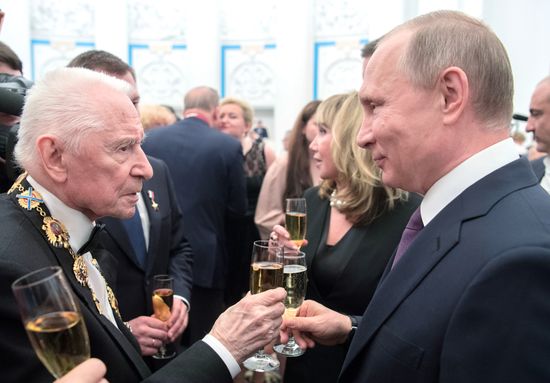 President Vladimir Putin presents state awards at Moscow Kremlin