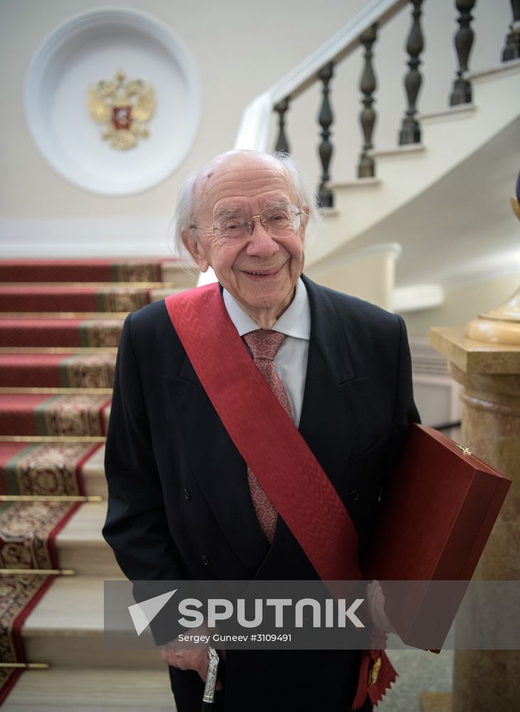 President Vladimir Putin presents state awards at Moscow Kremlin