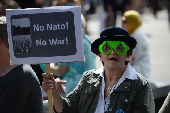 Protest in Brussels