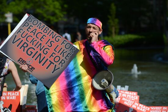 Protest in Brussels