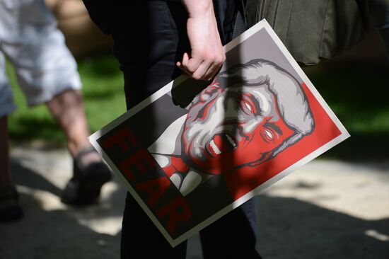 Protest in Brussels