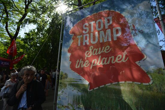 Protest in Brussels