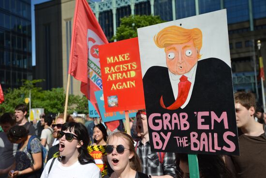Protest in Brussels