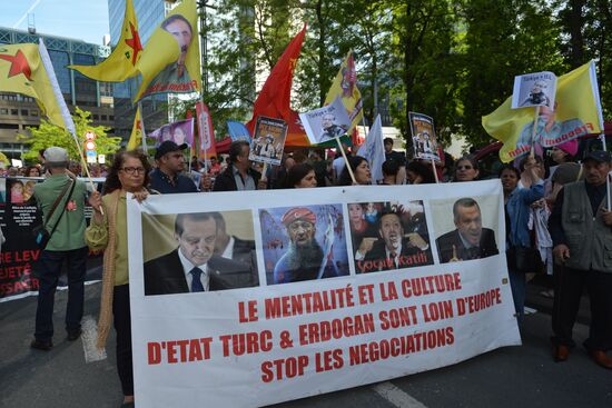 Protest in Brussels