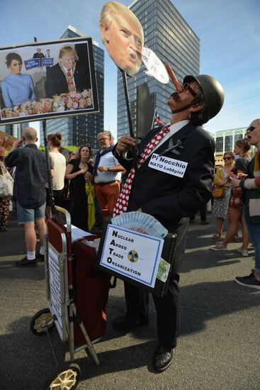 Protest in Brussels