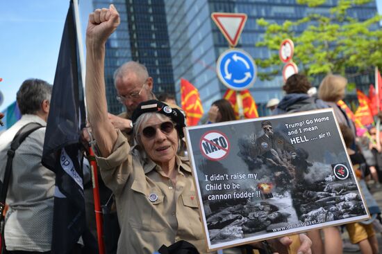 Protest in Brussels