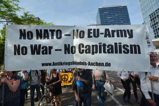 Protest in Brussels