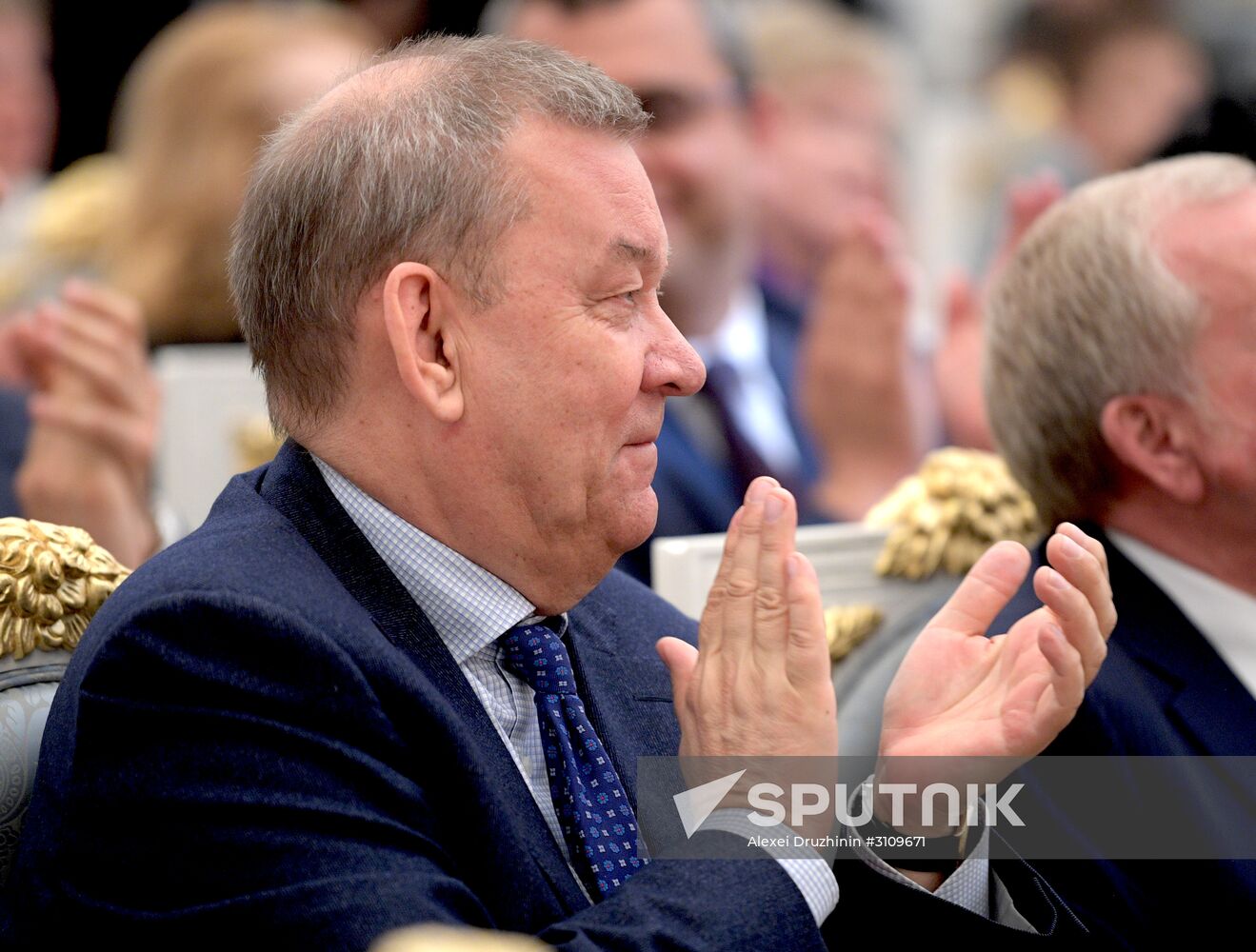 President Vladimir Putin presents state awards at Moscow Kremlin