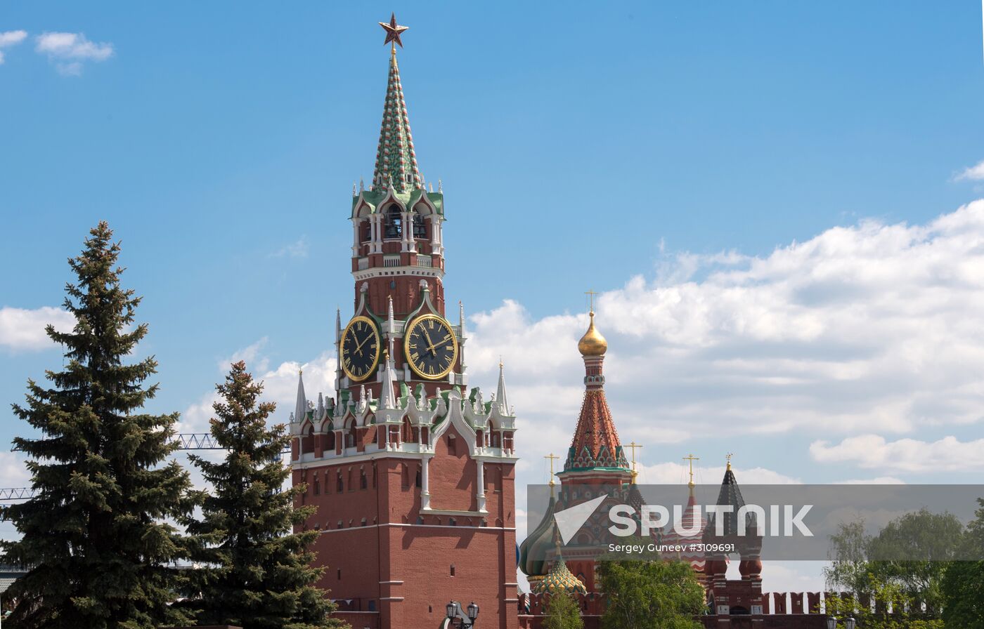Moscow sites. Kremlin