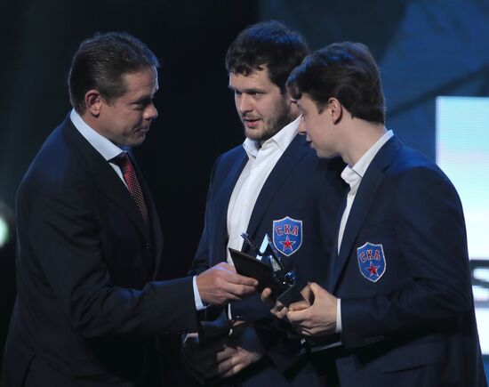 Closing ceremony of 9th season of Kontinental Hockey League