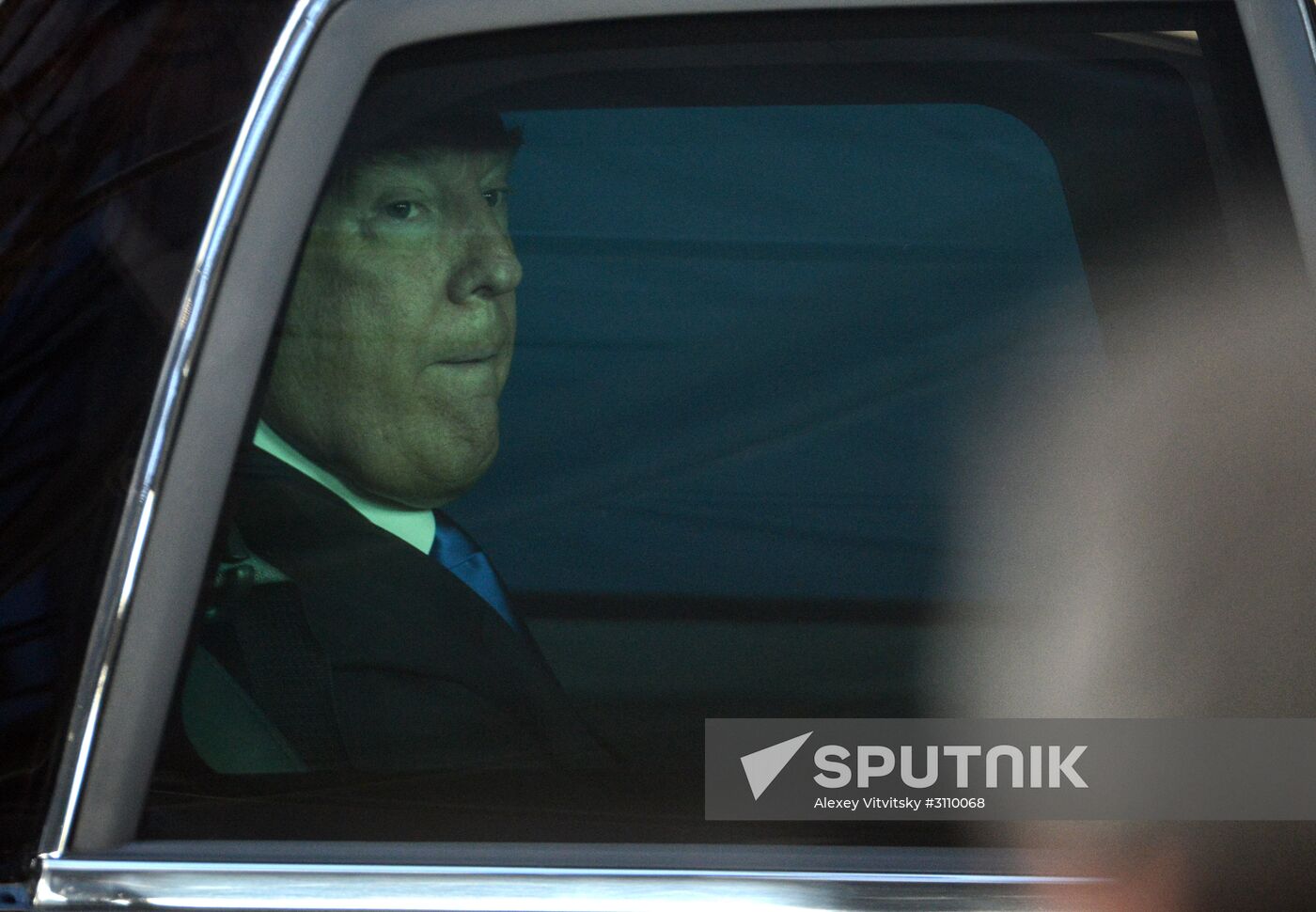 US President Donald Trump meets with EU leaders in Brussels