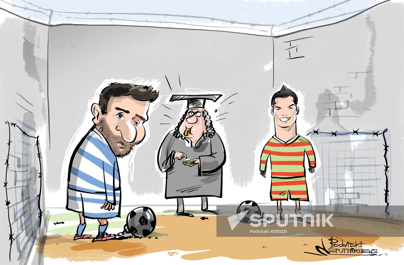 Ronaldo and Messi may get behind bars