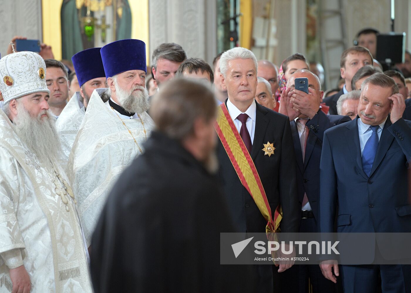 Russian President Vladimir Putin visits Sretensky Monastery