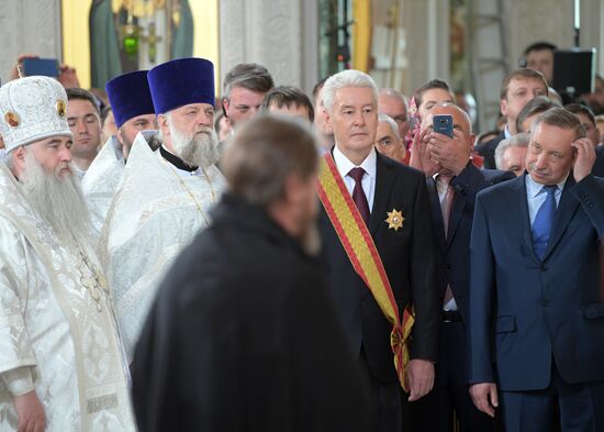 Russian President Vladimir Putin visits Sretensky Monastery