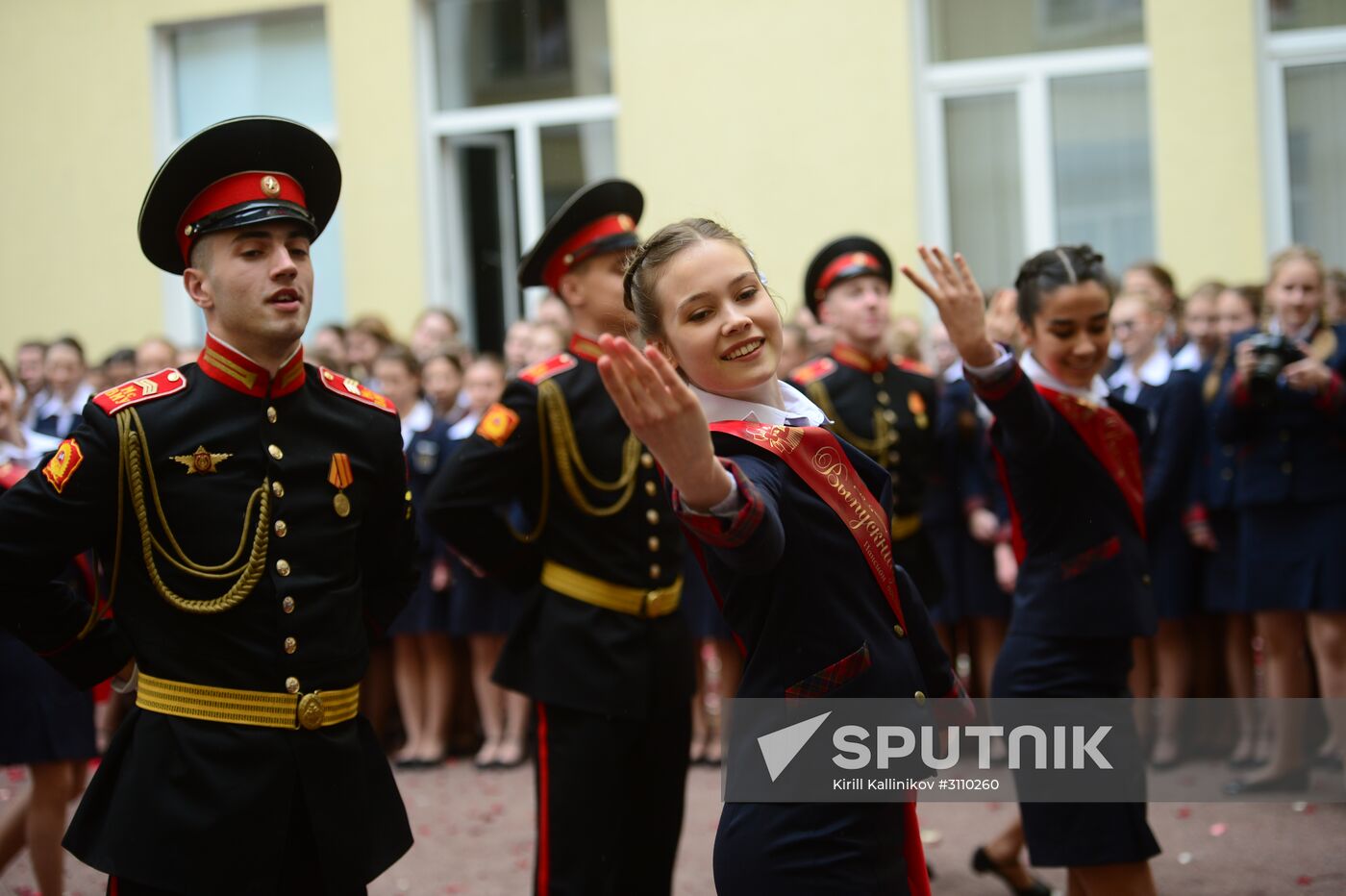 Last Bell ceremony at Defense Ministry boarding school for girls