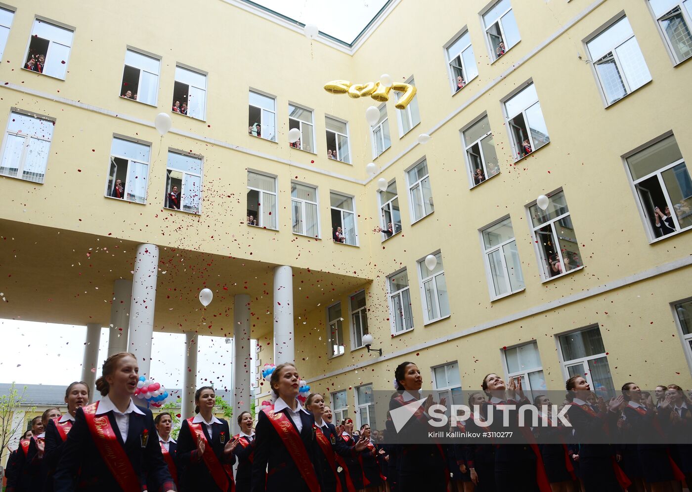 Last Bell ceremony at Defense Ministry boarding school for girls
