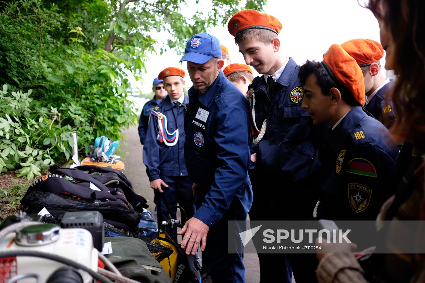 Special tactical drills in Krasnodar